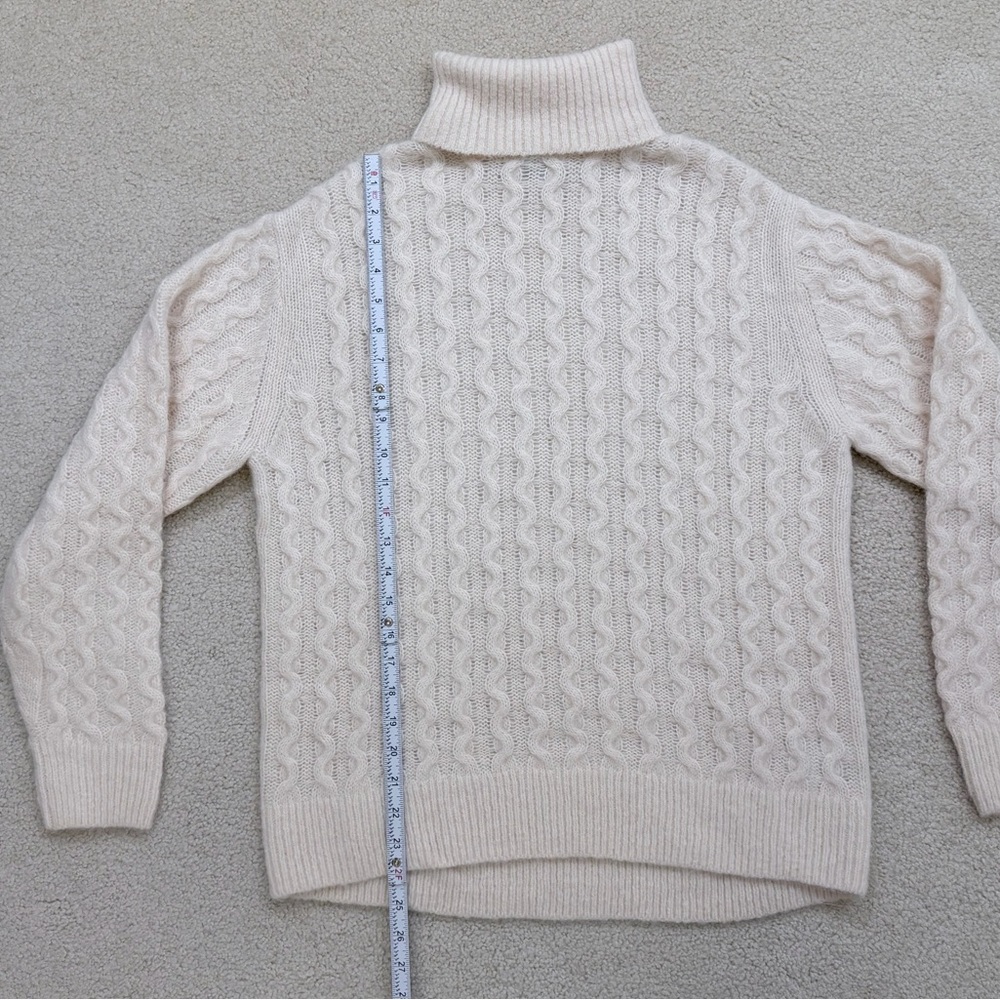 & Other Stories Cream Turtleneck Sweater - Picture 5 of 10